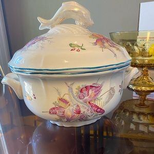 Saint Amand 1760 Replica Vieux Marseille Tureen